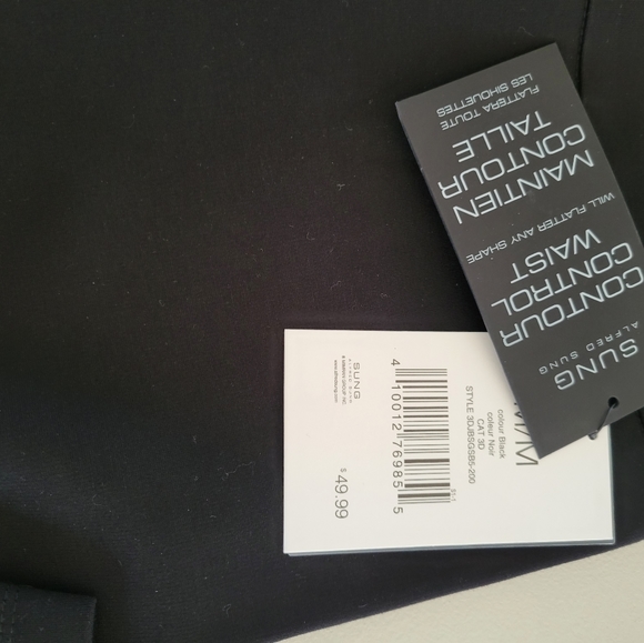 Sung Pants,Black, Sz M - Picture 3 of 6